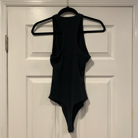 Abercrombie & Fitch High Neck Ribbed Bodysuit Tank - Picture 2 of 4